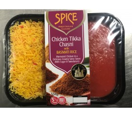 Chicken Tikka Chasni with Rice